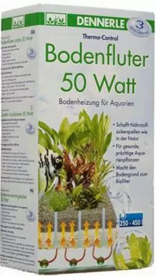 Dennerle Bodenflutter низковольтный грунтовый термокабель, 50 Вт Dennerle Bodenflutter низковольтный грунтовый термокабель, 50 Вт