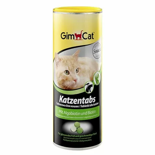 Лакомство Gimcat "Katzentabs" витаминное для кошек, морские водоросли и биотин, 710 шт.