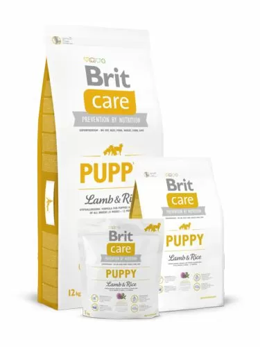 Корм Brit Care Puppy All Breed для щенков всех пород, ягненок с рисом Корм Brit Care Puppy All Breed для щенков всех пород, ягненок с рисом