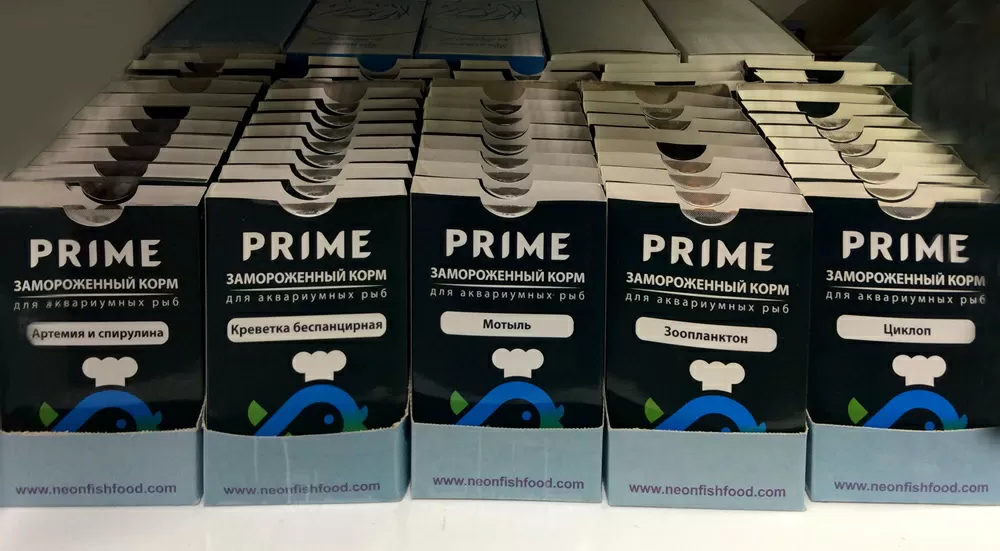 Замороженный корм для рыб Замороженный корм для рыб