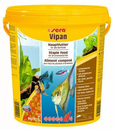 Основной корм Sera VIPAN для всех декоративных рыб, хлопья 21 л Основной корм Sera VIPAN для всех декоративных рыб, хлопья 21 л