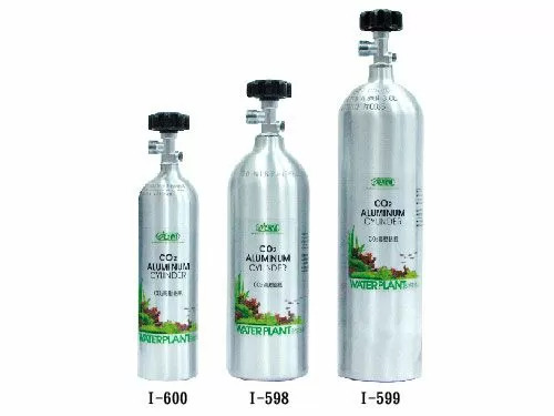 Алюминиевый баллон CO2 Ista с горизонтальным выходом под редуктор, 1 л