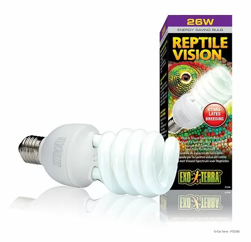 Exo Terra Reptile Vision лампа со специальным спектром для рептилий, 26 Вт