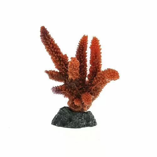 Коралл VITALITY мягкий, пластик, красный, 8х6,5х8 см