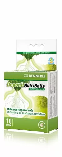 Добавка Dennerle Nutriballs профессиональная грунтовая, 10 таб.