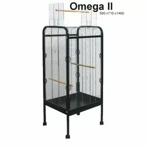 Клетка INTER ZOO OMEGA II для птиц, 4 мм, 560X710X1460 мм