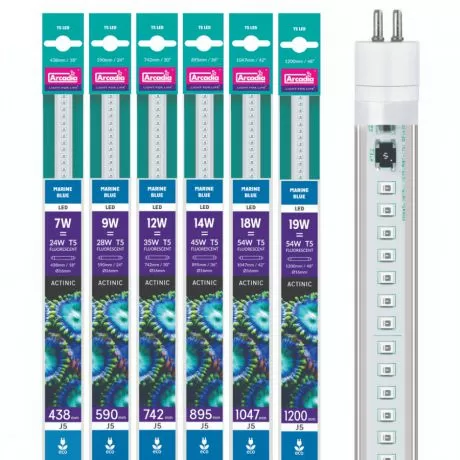 Светодиодная лампа Aquarium Systems T5 LED Marine Blue 89.5 см, 14 Вт Светодиодная лампа Aquarium Systems T5 LED Marine Blue 89.5 см, 14 Вт