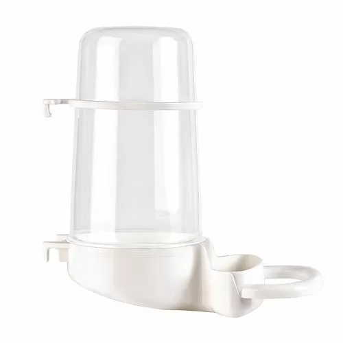 Поилка IMAC «Giusy» с подножкой и широким носиком для птиц, 7,5х14x15 см