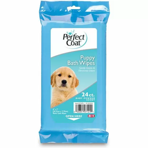 8in1 Bath Wipes - 24 Count Puppy Салфетки очищающие для щенков, 24 шт.