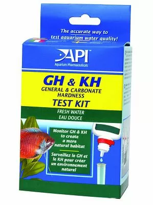 Набор API General & Carbonate Hardness Test Kit для измерения GH и KH в пресной воде