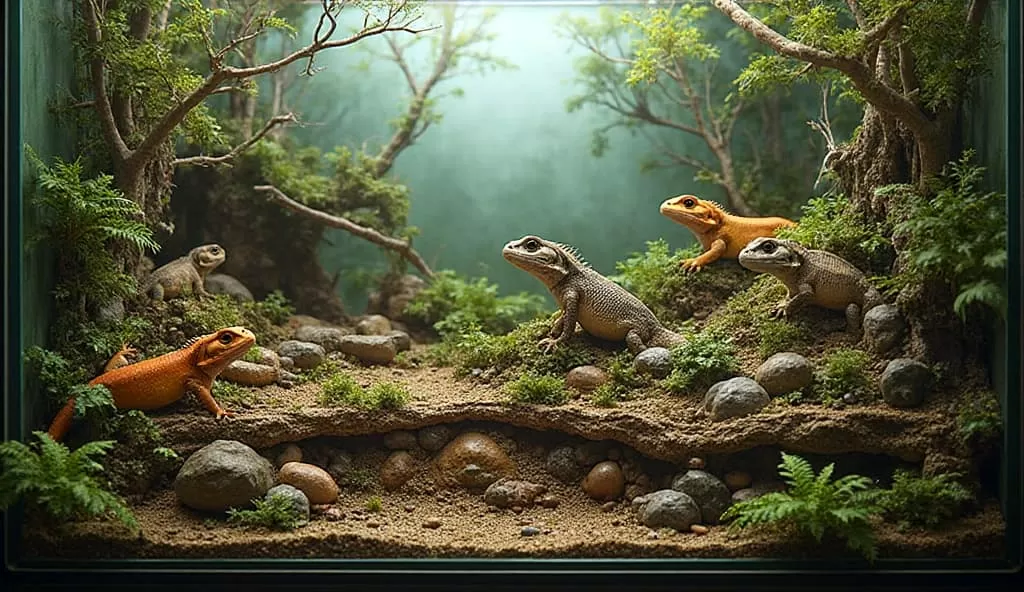 Вертикальный vs. Горизонтальный: Какой террариум для ящериц (хамелеона, геккона) подходит именно вам?