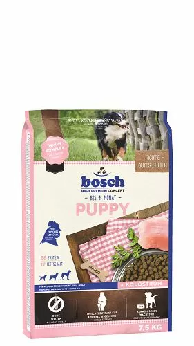 Корм Bosch Puppy для щенков с 3 недель, 7,5 кг