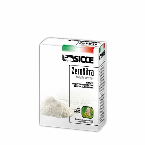 Наполнитель SICCE для фильтров ZERONITRA FRESH WATER удаление нитратов, 2x70 г Наполнитель SICCE для фильтров ZERONITRA FRESH WATER удаление нитратов, 2x70 г