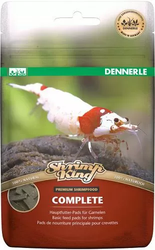Основной корм Dennerle Shrimp King Complete для креветок, пластинки 30 г
