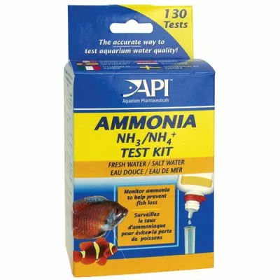 Набор API Ammonia Test Kit для измерения уровня аммиака в пресной и морской воде Набор API Ammonia Test Kit для измерения уровня аммиака в пресной и морской воде