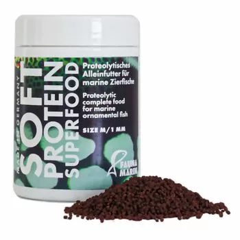 Корм Fauna Marin Soft Protein Super Food M для рыб, 100 мл Корм Fauna Marin Soft Protein Super Food M для рыб, 100 мл