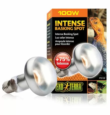 Лампа для баскинга Exo Terra Intense Basking Spot 100 Вт, 80 мм