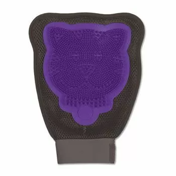 Варежка Petmate Cat 3in1 grooming glove для удаления выпавшей шерсти и ухода за кожей кошек