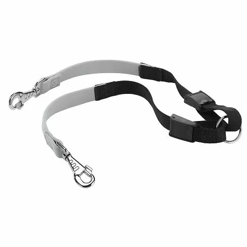 Сворка эластичная Ferplast ERGOCOMFORT ELASTIC TWIN для собак, 25 ммх49-59 см