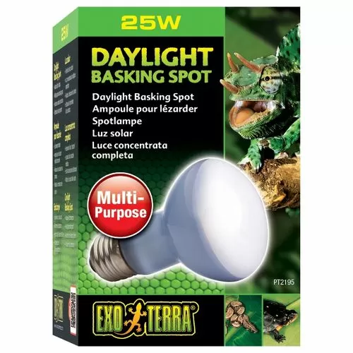 Лампа дневного света Exo Terra Day Light Basking spot для рептилий, 25 Вт