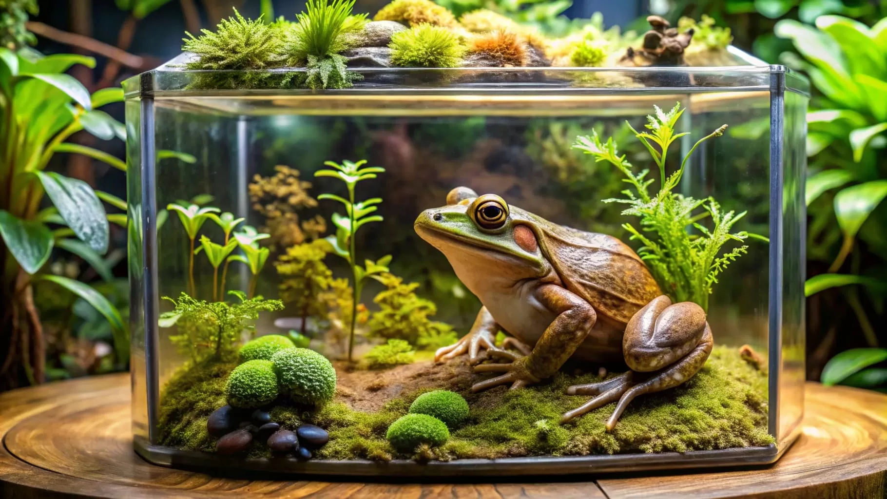 Террариум для лягушек: как создать комфортное жилище для вашего амфибийного питомца Террариум для лягушек: как создать комфортное жилище для вашего амфибийного питомца