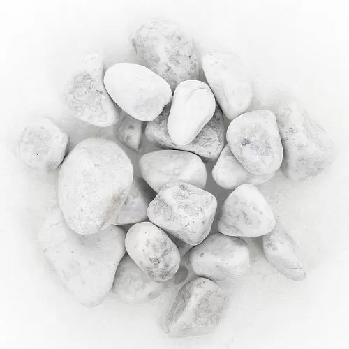 Грунт PRIME галька белая, 3-5см, 2,7 кг