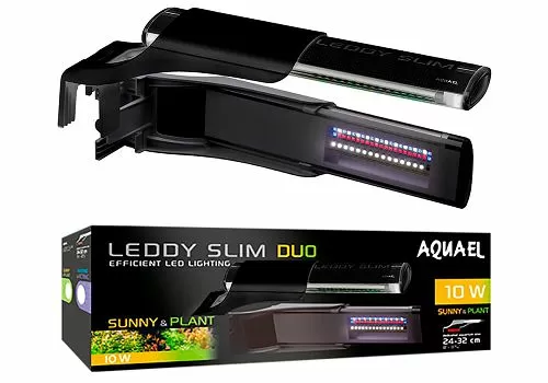 Светильник светодиодный Aquael LEDDY SLIM DUO SUNNY & PLANT, 10 Вт, черный