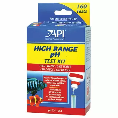 Набор API High Range pH Test Kit  для измерения рН в пресной и морской воде