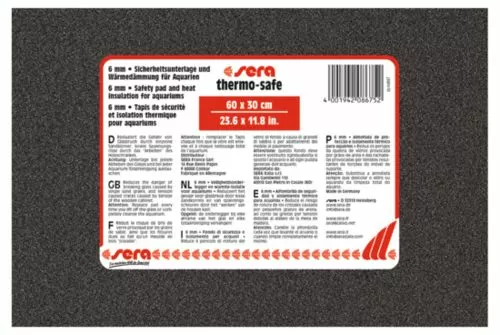 Коврик-подстилка Sera THERMOSAFE под аквариум, 60x30 см