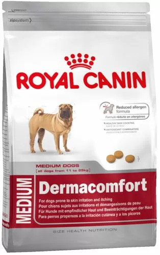 Диета Royal Canin MEDIUM DERMACOMFORT для собак при раздражении и зуде, 3 кг Диета Royal Canin MEDIUM DERMACOMFORT для собак при раздражении и зуде, 3 кг
