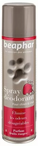 Спрей-дезодорант Beaphar "Spray Deodorant" для собак и кошек, Красный, 250 мл