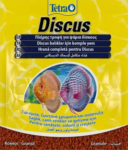 Основной корм TetraDiscus для дискусов, гранулы 15 г