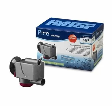 Hydor CIRCULATION PUMP WITH MAG 1200 Pico Evo-Mag 1200 мини помпа с магнитнымым креплением и дефлектором Flо