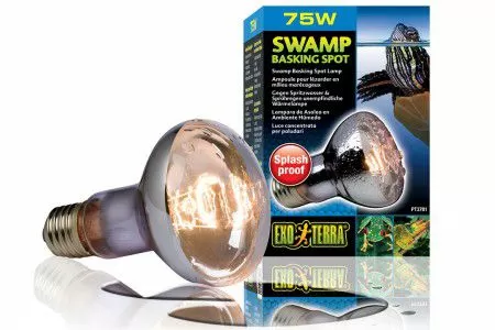Лампа Exo Terra Swamp Basking Spot для болотных/водяных черепах, 75 Вт