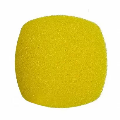 Вкладыш к фильтрам SunSun HW-503, губка желтая, средняя 20 ppi, 14х14х4 см