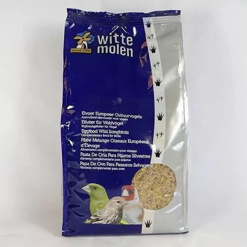 Корм Witte Molen EGGFOOD MOIST WILD SONGBIRDS яичный влажный для европейских певчих птиц, 1 кг
