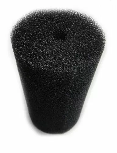 Roof Foam губка фильтрующая пенополиуритановая PPI 30, черная, 150х80D мм