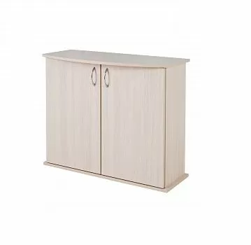Тумба AquaPlus фигурная, выбеленный дуб, 2 дверки ДСП, модель 2016, 80х35х72 см
