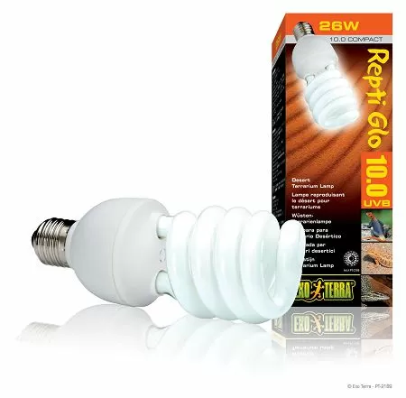 Лампа Hagen REPTI-GLO Compact 26W "10,0" для террариумов, сильное излучение, 26 Вт Лампа Hagen REPTI-GLO Compact 26W "10,0" для террариумов, сильное излучение, 26 Вт