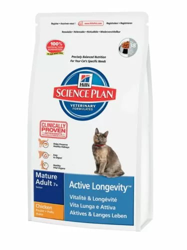 Корм Hill's Science Plan Mature Adult 7+ Курица для пожилых кошек старше 7 лет