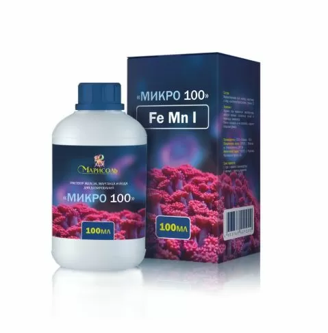 Марисоль Микро 100 Раствор железа, марганца и йода для дозирования, 100 мл