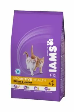 Корм IAMS Курица с рисом для котят