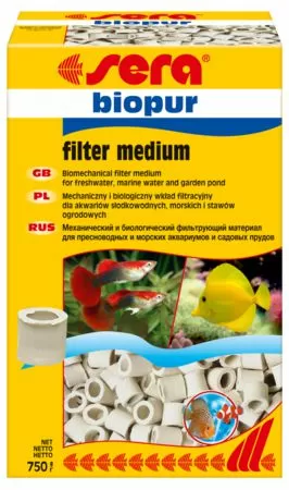 Бионаполнитель Sera BIOPUR для фильтров, 750 г