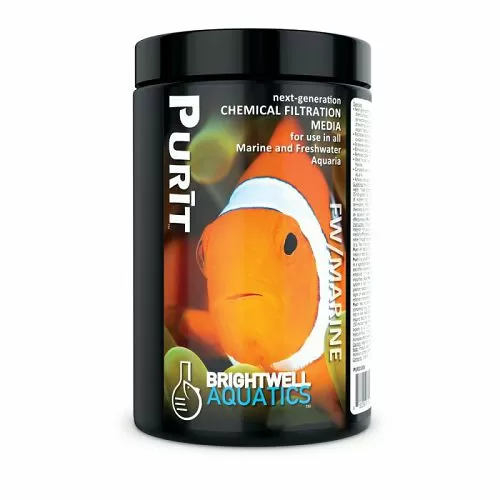 Уголь и Смола Brightwell Aquatics Purit для химической фильтрации, 1 л