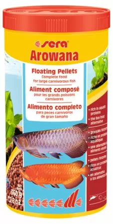 Основной корм Sera AROWANA для крупных плотоядных рыб, гранулы 1 л Основной корм Sera AROWANA для крупных плотоядных рыб, гранулы 1 л