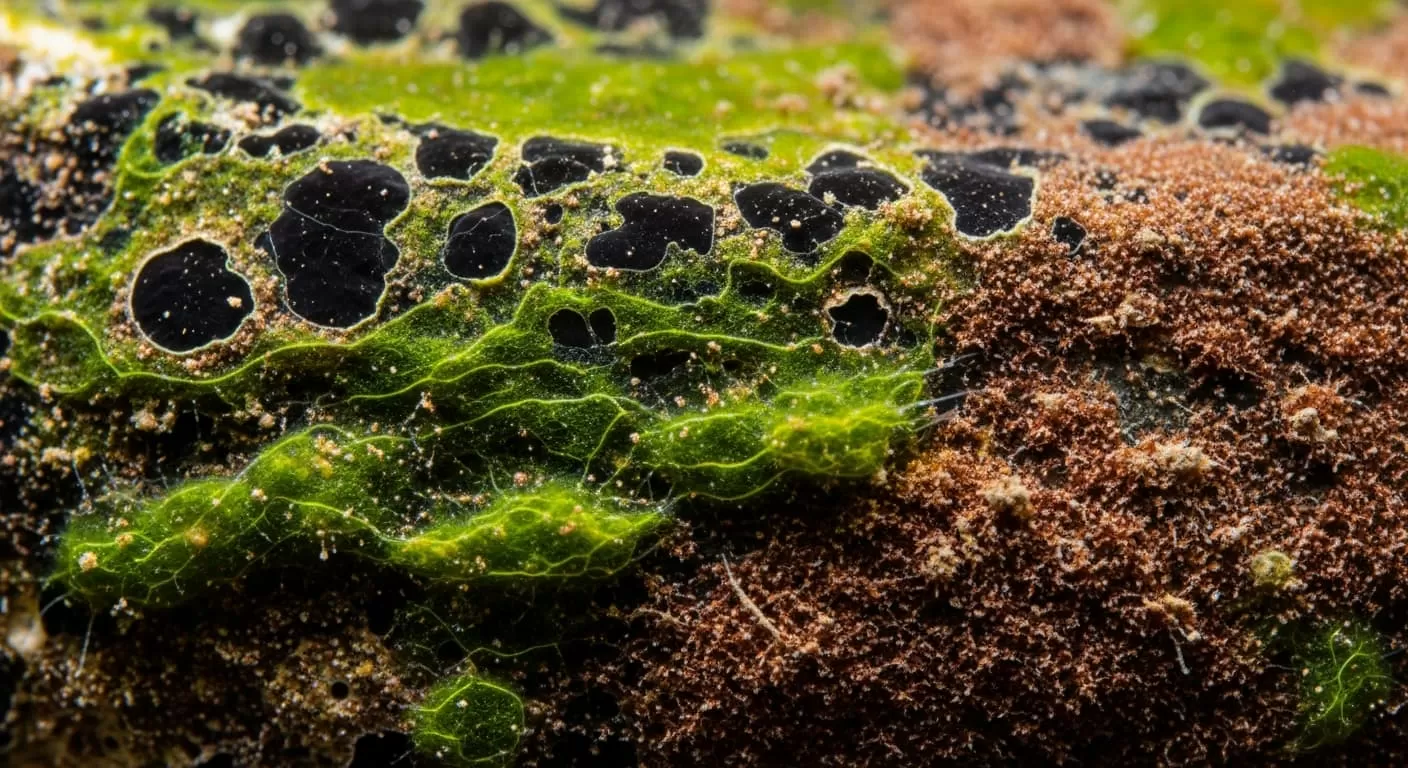 "Черный налет" на камнях: 3 способа чистки аквариума от сложного бактериального налета (Без полной перезагрузки).