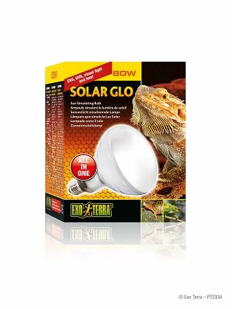 Газоразрядная ртутная лампа Exo Terra Solar Glo со встроенным балластом, 80 Вт