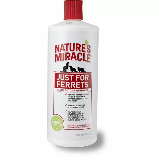 NM Just for Ferrets Stain&Odor Remover Уничтожитель пятен и запахов, для хорьков, 946 мл