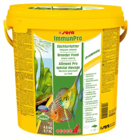 Корм Sera ImmunPro для выращивания крупных рыб, гранулы 10 л (4,4 кг) Корм Sera ImmunPro для выращивания крупных рыб, гранулы 10 л (4,4 кг)