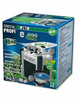 Внешний аквариумный фильтр JBL CristalProfi e402 greenline для 40-120 л, 450 л/ч Внешний аквариумный фильтр JBL CristalProfi e402 greenline для 40-120 л, 450 л/ч